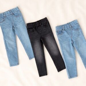 NEW Jax & Lennon Stretch Denim Skinny Jeans Bundle - Light Wash & Black Wash